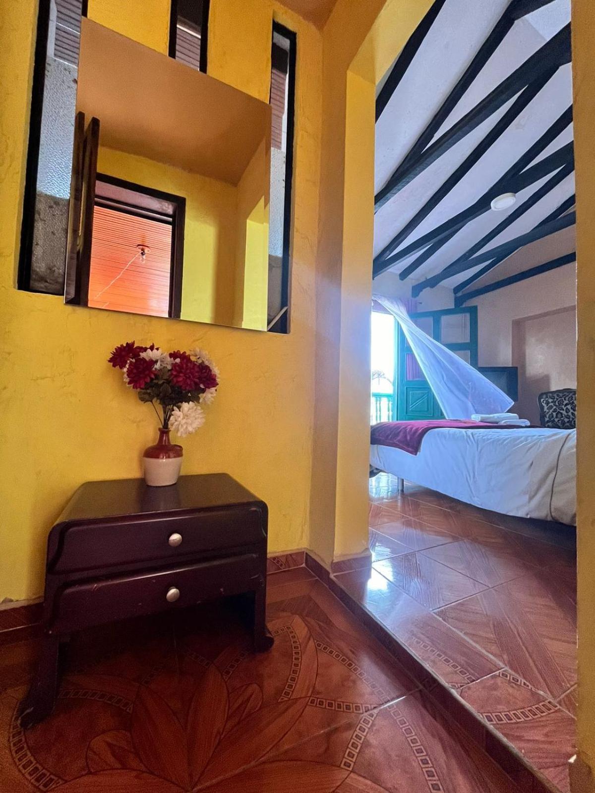 Hotel Calicanto Real Cafe Museo Monguí Eksteriør billede